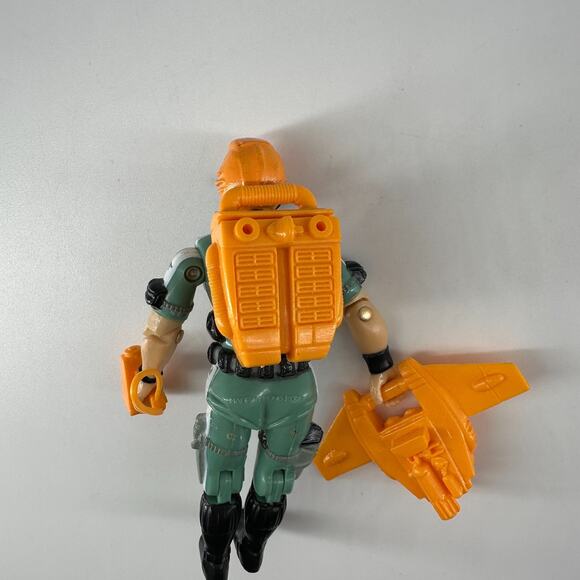 1986 Vintage GI Joe Wet Suit Seals With Accessories Figure - Picture 5 of 7